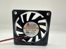 Y.S.TECH FD126010HB 6010 DC12V 0.24A 6CM 2-wire silent cooling fan picture