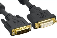 6-15FT DVI-D Digital Dual Link 24+1 Male to Female M/F Extension Cable Cord HDTV picture