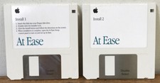 Vintage 1992 Apple Mac Macintosh At Ease Install Software Floppy Disks picture