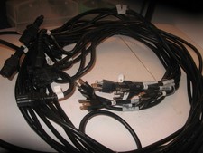 10X NEW  Notched Power Cord 14AWG, 300V, High Temp, 8-Ft picture