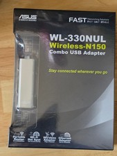 10-Pack ASUS WL-330NUL N150 Travel Routers USB WiFi Ethernet Adapters New Sealed picture