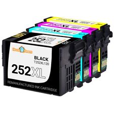 252 XL 252XL Replacement Epson Ink Cartridges for WorkForce WF-3620 WF-3640 Lot picture