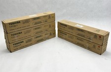 Toshiba 2*T-FC25-M Magenta 3*T-FC25-Y Yellow Toner Cartridge NEW Genuine Lot 5 picture