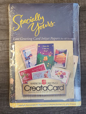 American Greetings CREATA CARD PC DIY card maker Windows 95 98 software NEW picture