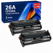 2PK CF226A Toner Cartridge for HP LaserJet M402n M426fdw M426fdn M402d picture