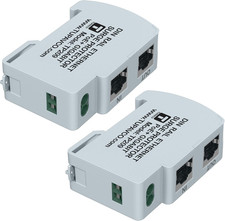 DIN Ethernet Surge Protector Rail Mounted Gigabit - Compatible with Poe picture
