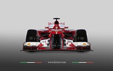 Cars 2013 formula 1 ferrari f138 race car racing vehicle Desk Mat Stitched picture