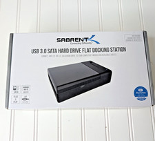 Sabrent EC-DFLT USB 3.0 to SATA External Hard Drive Lay-flat Docking Station picture