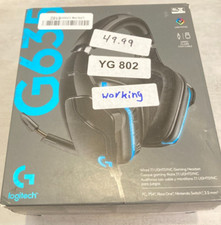 Logitech G635 7.1 LIGHTSYNC Over Ear Gaming Headset- Black & Blue picture