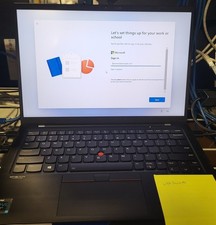 Scratched LCD Lenovo ThinkPad X1 Carbon Gen 9 Intel i7-1165G7 2.8GHz 8GB 256GB picture