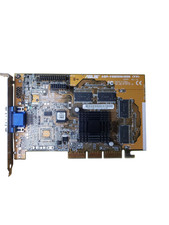 Asus AGP-V3800M/32M 32MB AGP Graphics Card Used tested working picture