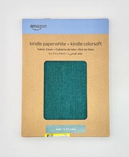 Open Box - Amazon Kindle Paperwhite Colorsoft Case Fabric Cover - Jade picture