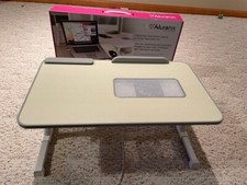 Aluratek ACT01F Adjustable Ergonomic Laptop Cooling Table Cooling Fan desk tray picture