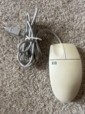 Vintage HP C3751B M-S34 Wired PS/2 PS2 Mouse - Tested picture