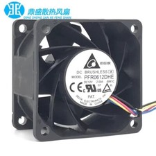Delta PFR0612DHE 6038 DC12V 2.00A 6CM 4-Wire Cooling Fan picture