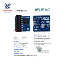 1PC NEW ASUS TPM-SPI-A AIOT TPM Module (14 Pin 14-1) TPM Trusted Platform picture