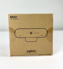 Logitech Brio 4K Webcam, Ultra 4K HD Video Calling, Noise-Canceling mic, HD Auto picture