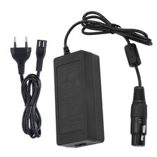 4 Core XLR Connector Adapter DC12V 3A Power Supply Charger For Camcorder Mo ZECW picture