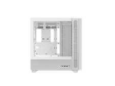 FLOVA White Mid-Tower ATX PC Case Breathable Fabric-Crafted Tempered Glass TRYX picture