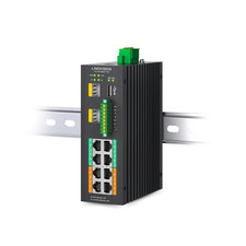 Industrial 8-Port Managed PoE++ Switch with 2x 10G SFP Uplinks and RS485 picture