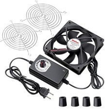 Wathai 120mm x 25mm AC Powered Computer Fan with AC Plug 110V 120V 220V 240V ... picture