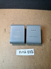 2 x NETGEAR XAV101 Powerline AV Ethernet Adapter Works Ships Fast picture