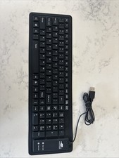 axGear Foldable Flexible Silicone Keyboard Waterproof, USB, Black picture