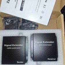 Torileaf VGA KVM PS2 Cable Signal Extender - New open box for Cat5E 6 7 picture
