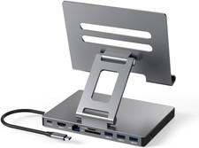 Ipad Pro USB C Hub Stand, 9-In-1 Adapter for Ipad Pro M4 M2 13 12.9 11 ST901 picture