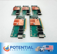 LOT OF 5 J10548-021 Intel 100Gb/s RMN-100HFA016 Omni Path Host Fabric NO BKT 🚚 picture