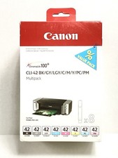Genuine Branded Canon CLI-42 Multipack Ink Cartridges Canon  Pixma Pro 100 $141 picture