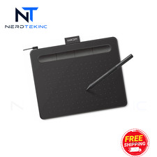 Wacom Intuos Small, Wired Graphic Drawing Tablet with Pen + Software picture