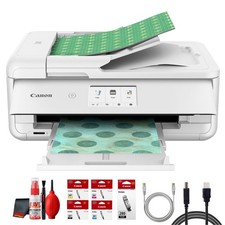Canon PIXMA TS9521Ca Wireless All in One Printer White Bundle picture