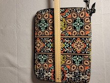 Vera Bradley Laptop Sleeve Navy Floral 14
