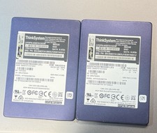 Lot of 2 Lenovo Micron 5200 MAX 960GB SATA 2.5” SSD 01PE360 MTFDDAK960TDN picture