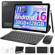 11inch Android 16 Tablet 30GB + 128GB HD+ 7800mAh 5-Core Wifi Gemini AI 2.0 Work picture