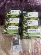SEALED Genuine 902 XL Black & 902 Standard Color C/M/Y 3 Pack (Exp Mar & Aug 26) picture