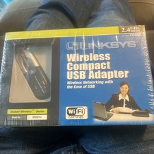 Vtg Linksys WUSB12 Wireless B Compact USB Adapter Portable Wireless Connectivity picture