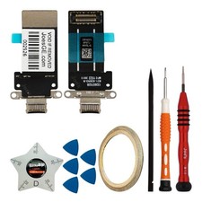 iPad Pro 12.9 5th Gen Charging Port Repair Kit Fits A2378 A2379 A2461 Tool Black picture