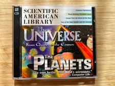 Scientific American Library: 2 CDs The Universe, The Planets. Multimedia. picture