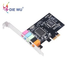 PCIE X1 Sound Card 5.1 Channel Audio InterfacePCI Express Stereo Digital Card picture