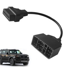Adapter Fit for OBD1 to OBD2 22pin to 16pin Diagnostic Scanner Convertor Adap... picture