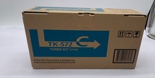 Genuine Kyocera Mita TK572C (TK-572C) Cyan Toner Cartridge, OEM picture