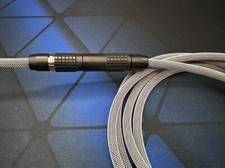 Custom USB-C Mechanical Keyboard Sleeved Slim Push/Pull Connector Cable (Black) picture