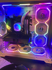 RTX 3070, Ryzen 5 7600x, 32GB ddr5, 1TB ssd, White Custom Gaming PC Shoot offers picture