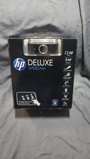 NEW Sealed HP Deluxe Webcam KQ246AA 8MP USB 5X Digital Zoom PC Computer Filters picture