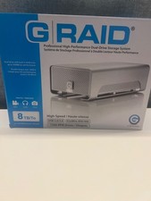 G-Technology 8TB G-RAID Thunderbolt RAID Array Drive - Silver (0G05748) picture