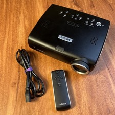 InFocus IN35W W360 WXGA 2500 Lumens DVI VGA S-Video DLP Projector Works 767H GUC picture