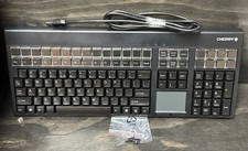 Cherry Pos Keyboard 127 Keys Qwerty - 42 Relegendable Keys & Touchpad G86-71401 picture