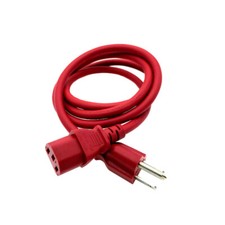 4 Ft Red Power Cable for ECOXGEAR ECOBOULDER+ SPEAKERS Replacement Cable picture